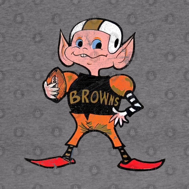 Cleveland Browns 1960s Mascot by CultOfRomance